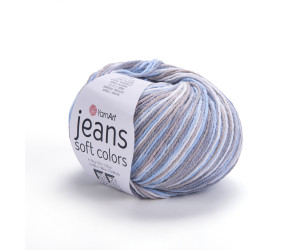 Пряжа YarnArt Jeans Soft Color 6210