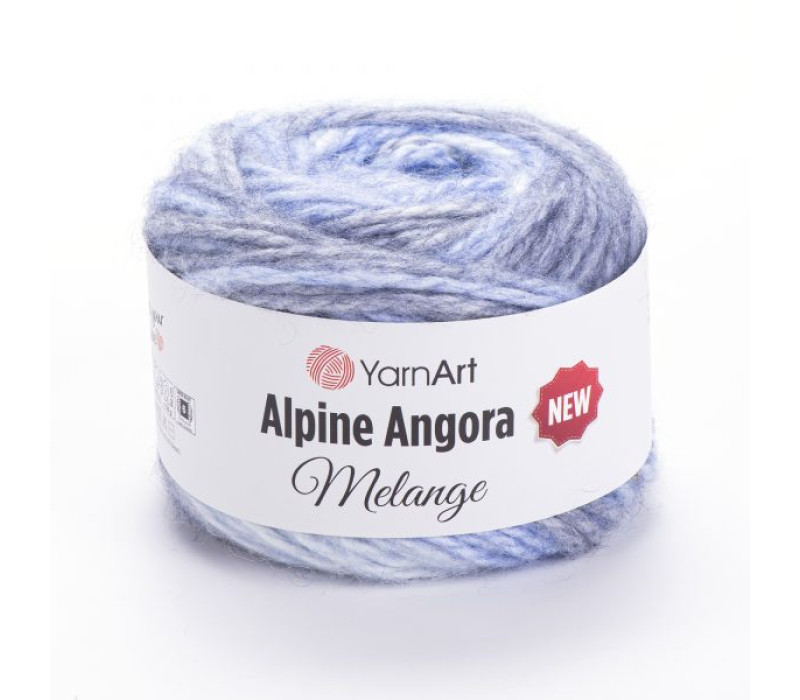 Пряжа YarnArt Alpine Angora Melange New 6401