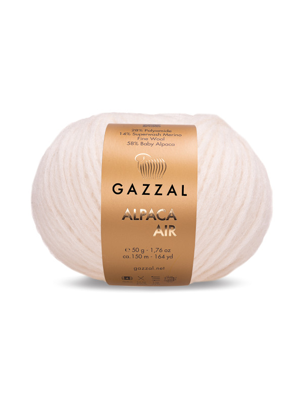 Пряжа Gazzal Alpaca Air 70