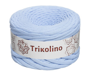 Пряжа трикотажная 7-9 мм "Trikolino" 100м. Ніжно-блакитний