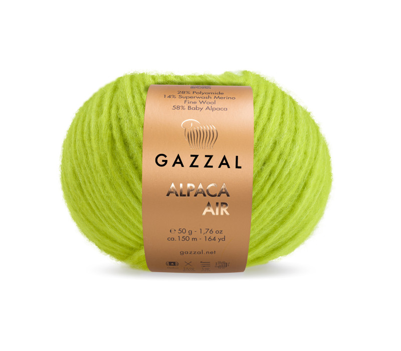 Пряжа Gazzal Alpaca Air 92