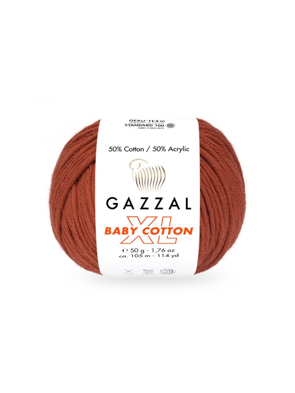 Пряжа Gazzal BabyCotton XL 3453