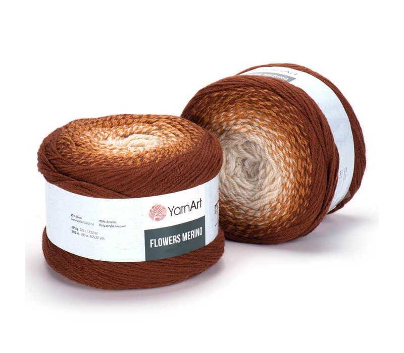 Пряжа YarnArt Flowers Merino 537