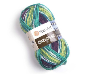 Пряжа Yarnart Crazy Color 178