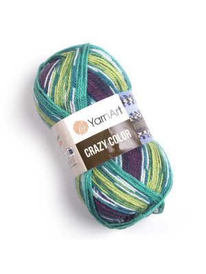 Пряжа Yarnart Crazy Color 178