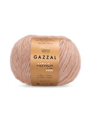 Пряжа Gazzal Alpaca Air 75