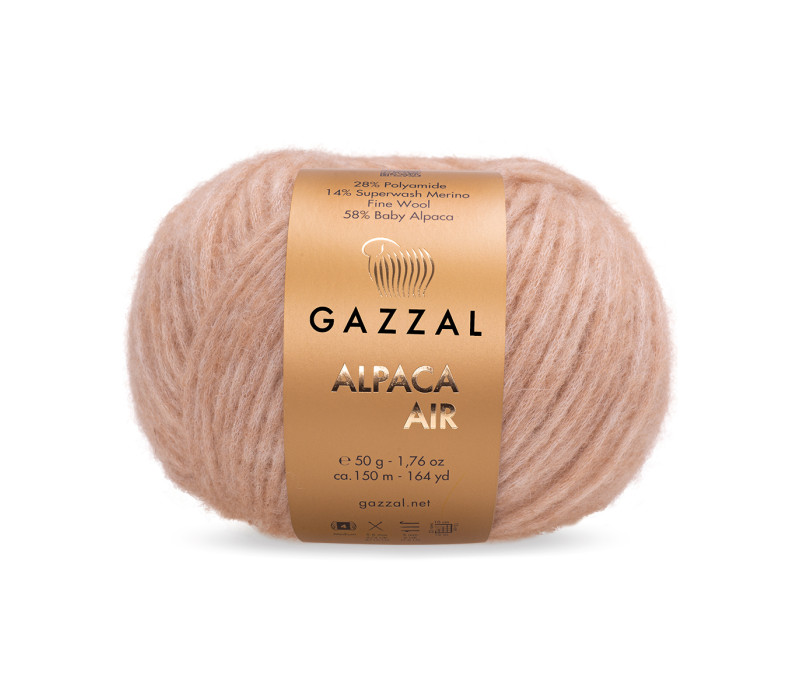 Пряжа Gazzal Alpaca Air 75 Пряжа Gazzal Alpaca Air 75