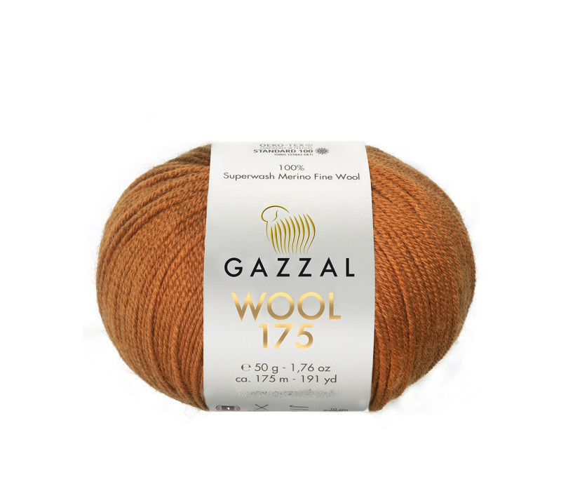 Пряжа Gazzal Wool 175 315
