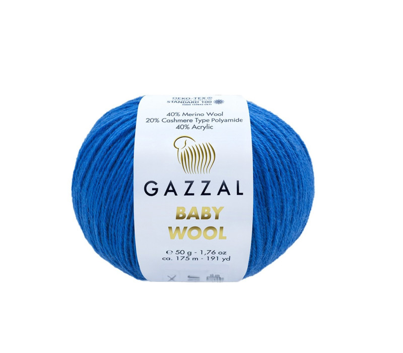 Пряжа Gazzal Baby Wool 802 Пряжа Gazzal Baby Wool 802
