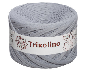 Пряжа трикотажная 7-9 мм "Trikolino" 100м. Серебристый Серый