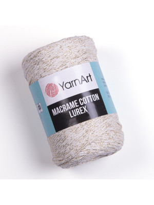 Пряжа YarnArt Macrame Cotton lurex 724