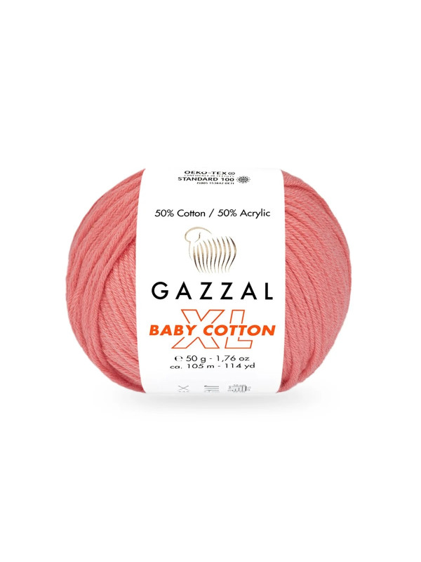 Пряжа Gazzal BabyCotton XL 3435