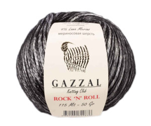 Пряжа Gazzal Rock'n'Roll 13285