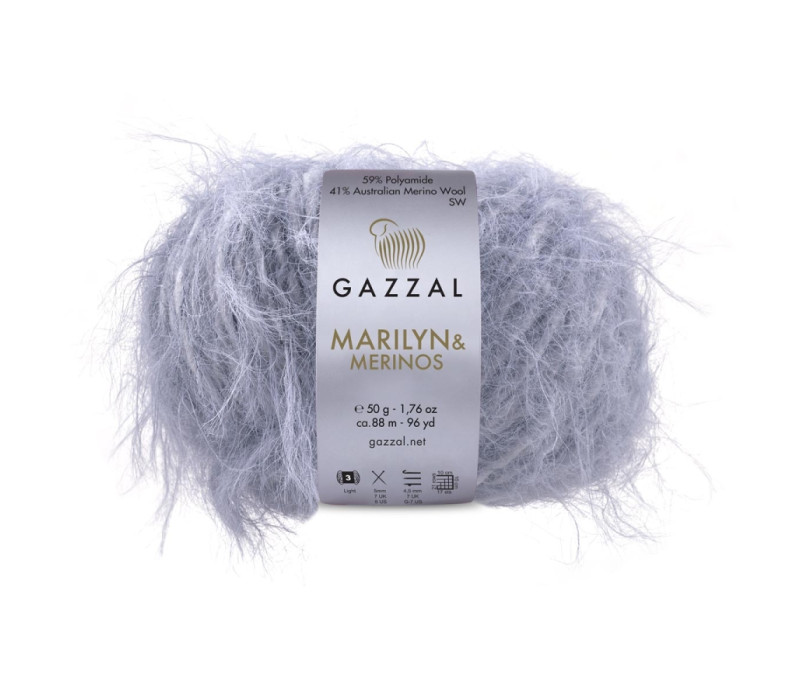 Пряжа Gazzal Marilyn&Merinos 8276 Пряжа Gazzal Marilyn&Merinos 8276