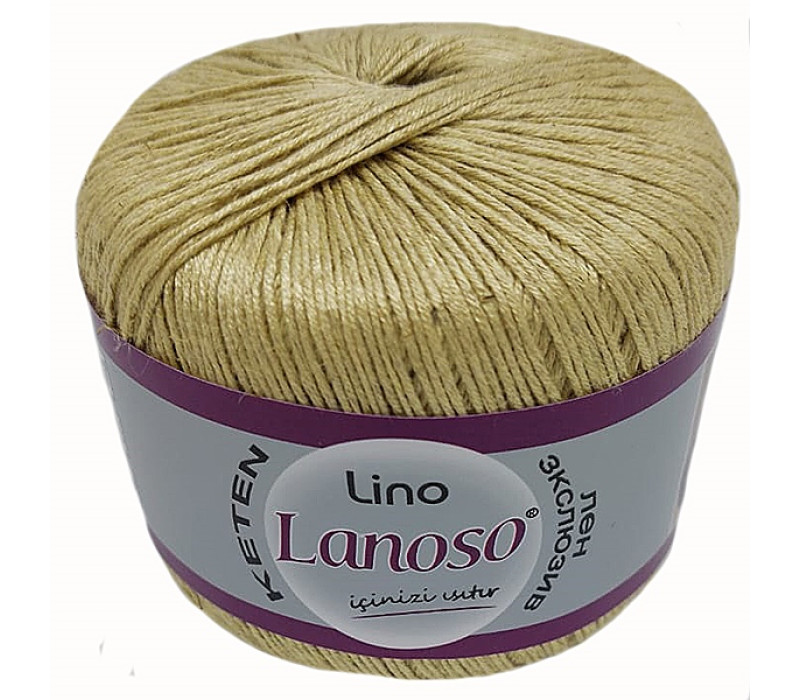 Пряжа Lanoso Lino 905