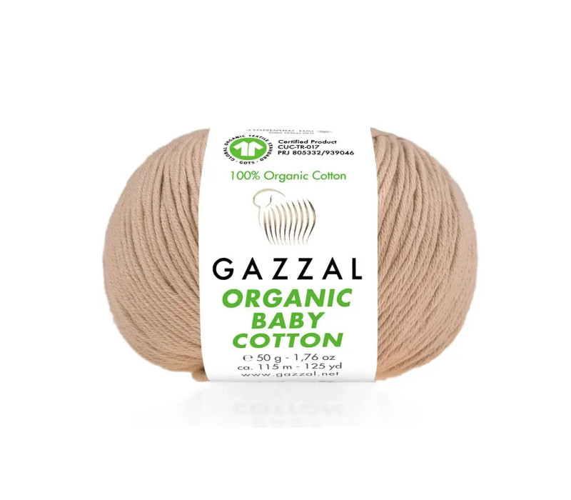 Пряжа Gazzal Organic Baby Cotton 441 Пряжа Gazzal Organic Baby Cotton 441