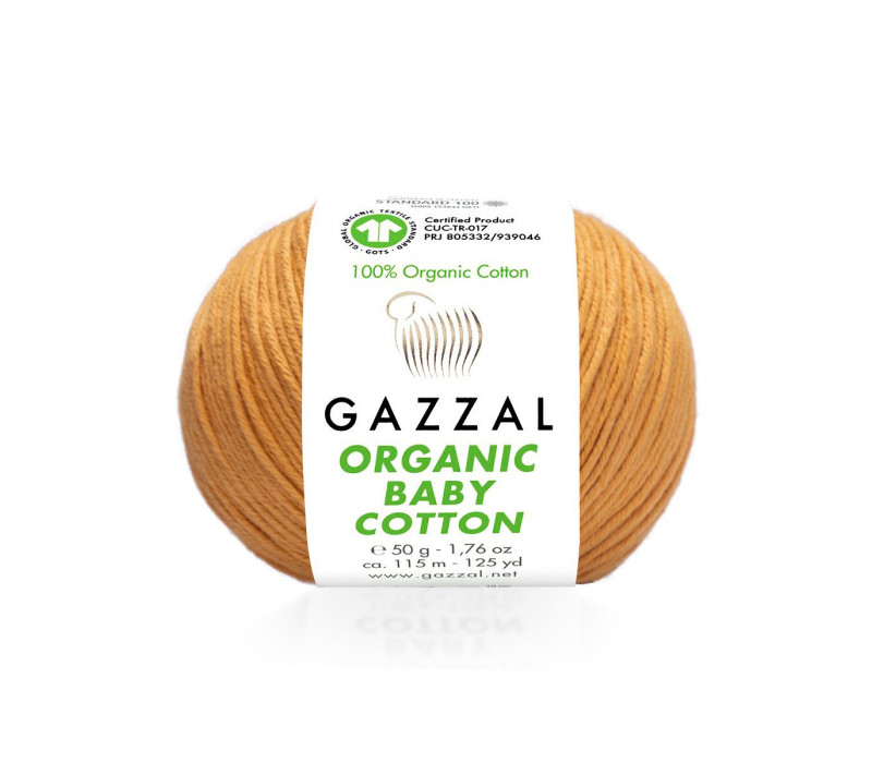 Пряжа Gazzal Organic Baby Cotton 443 Пряжа Gazzal Organic Baby Cotton 443