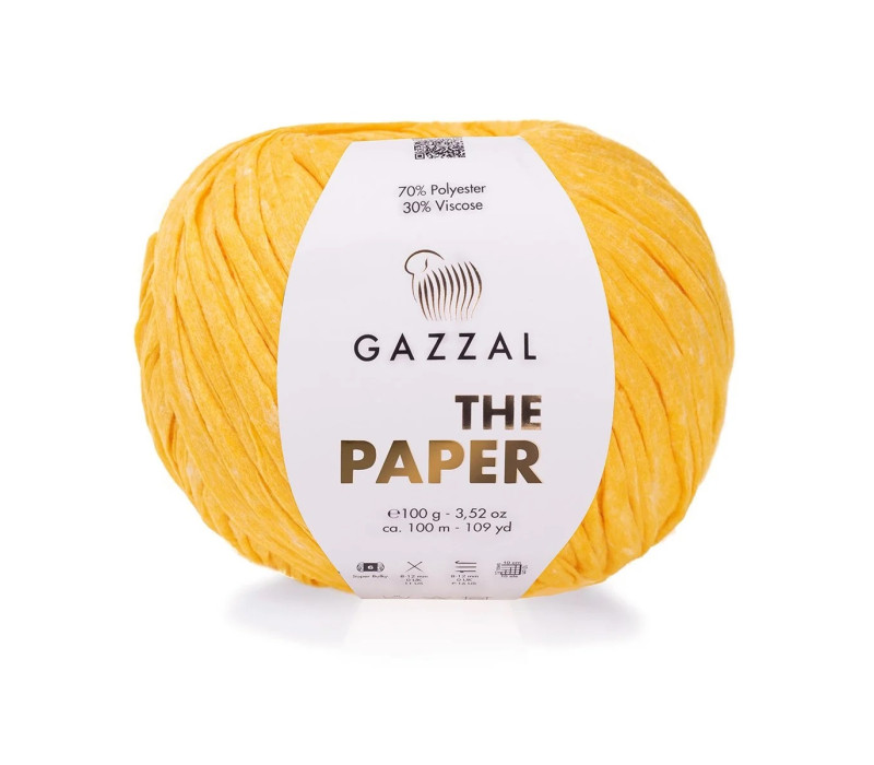 Пряжа Gazzal The Paper 3961