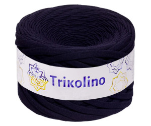Пряжа трикотажная 7-9 мм "Trikolino" 100м. Темний баклажан 420397