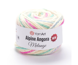 Пряжа YarnArt Alpine Angora Melange New 6407
