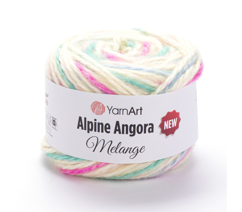 Пряжа YarnArt Alpine Angora Melange New 6407