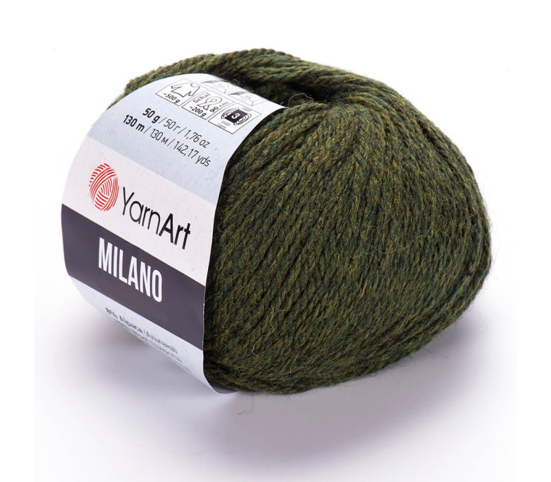 Пряжа Yarnart Milano 874