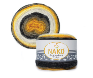 Пряжа Nako Angora Luks Color 81908