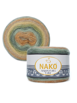 Пряжа Nako Angora Luks Color 81912