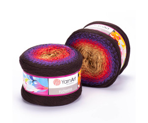 Пряжа YarnArt Flowers 265