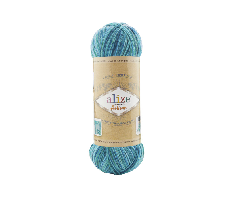 Пряжа Alize Superwash ARTISAN 9008 Пряжа Alize Superwash ARTISAN 9008