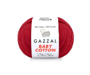 Пряжа Gazzal BabyCotton 3439