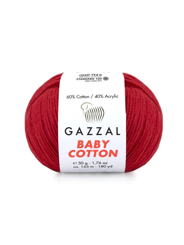 Пряжа Gazzal BabyCotton 3439