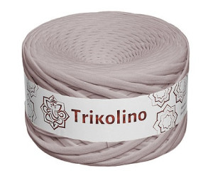 Пряжа трикотажная 7-9 мм "Trikolino" 100м. Серо-бежевый