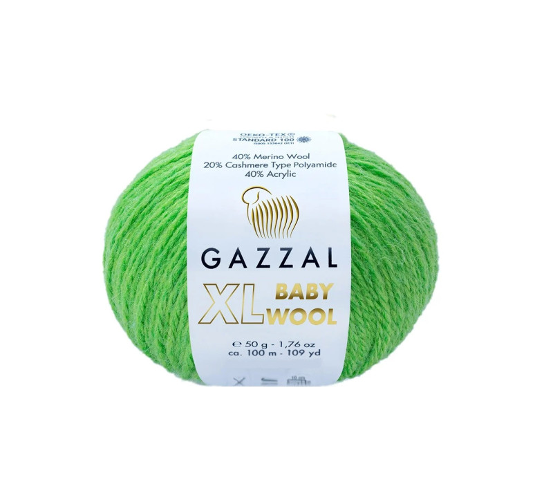 Пряжа Gazzal Baby Wool XL 821 Пряжа Gazzal Baby Wool XL 821