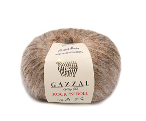 Пряжа Gazzal Rock'n'Roll 4202