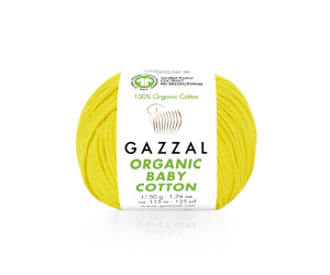 Пряжа Gazzal Organic Baby Cotton 420