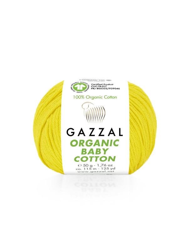 Пряжа Gazzal Organic Baby Cotton 420