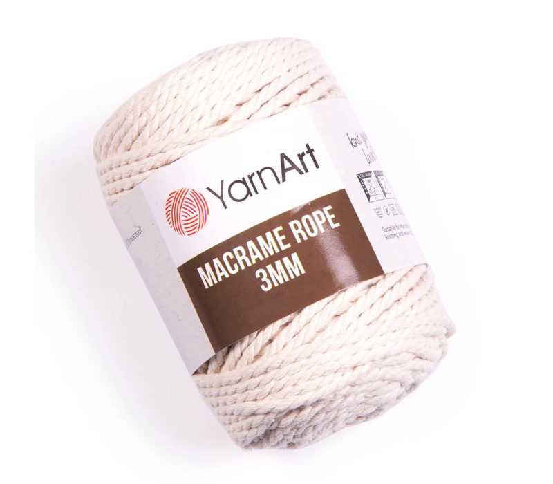 Пряжа YarnArt Macrame Rope 3mm 752 Пряжа YarnArt Macrame Rope 3mm 752