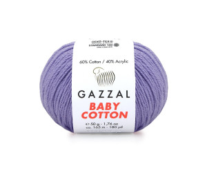Пряжа Gazzal BabyCotton 3420