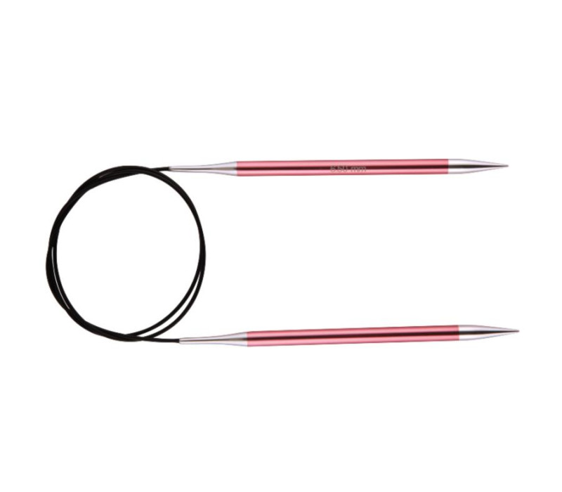 Спиці кругові 6,5мм 150см Zing KnitPro 47214 Спиці кругові 6,5мм 150см Zing KnitPro 47214