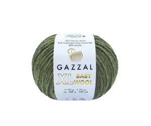 Пряжа Gazzal Baby Wool XL 840