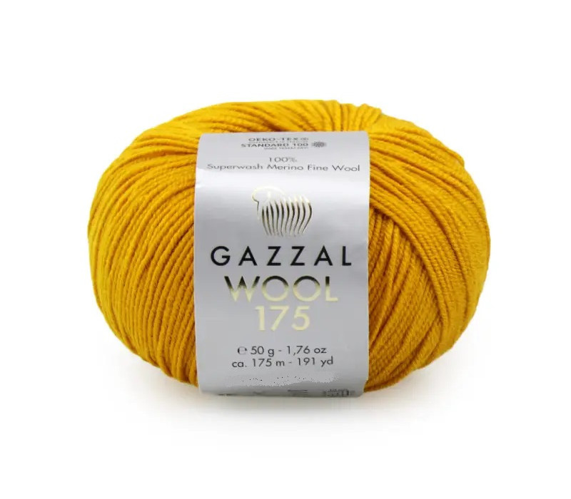 Пряжа Gazzal Wool 175 313