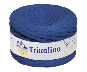 Пряжа трикотажная 7-9 мм "Trikolino" 100м. Синій 400018