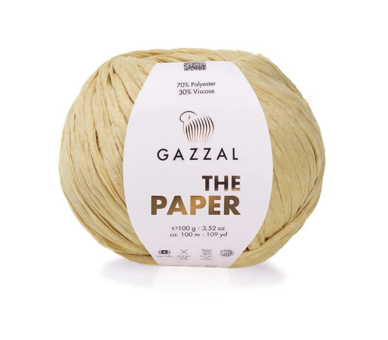 Пряжа Gazzal The Paper 3957 Пряжа Gazzal The Paper 3957