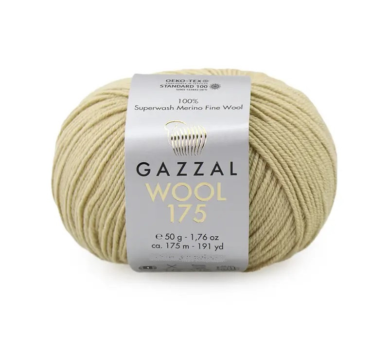 Пряжа Gazzal Wool 175 307 Пряжа Gazzal Wool 175 307
