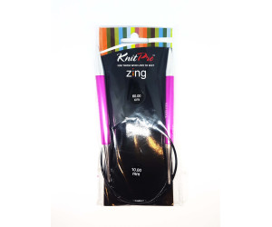 Спиці кругові 10мм 60см Zing KnitPro 47108