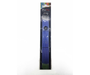 Спицы носочные 4,5мм 20см Zing KnitPro 47040