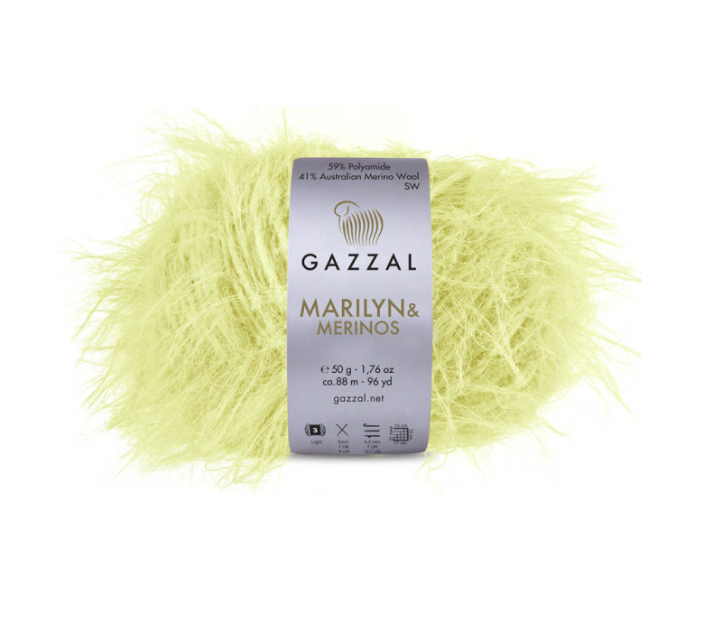 Пряжа Gazzal Marilyn&Merinos 8261 Пряжа Gazzal Marilyn&Merinos 8261