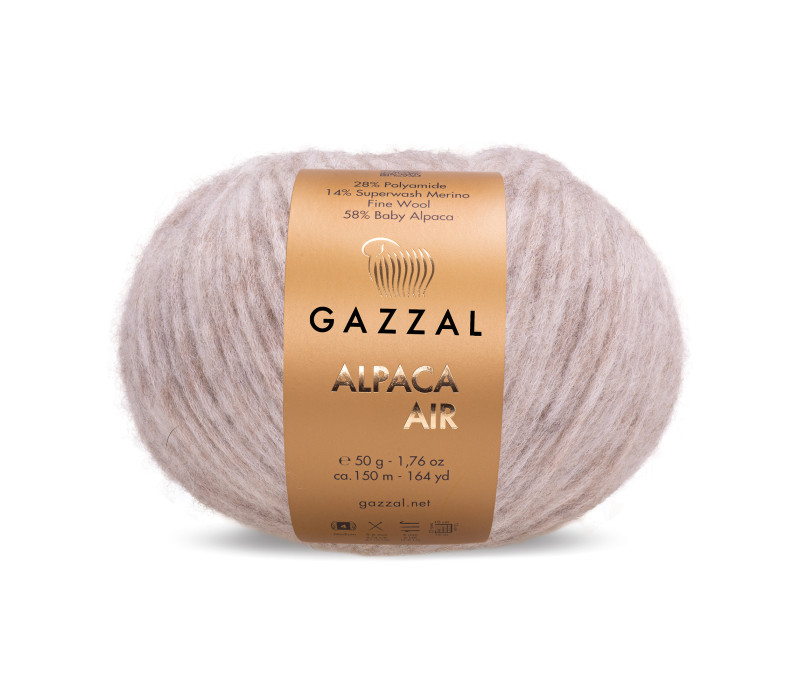 Пряжа Gazzal Alpaca Air 72 Пряжа Gazzal Alpaca Air 72