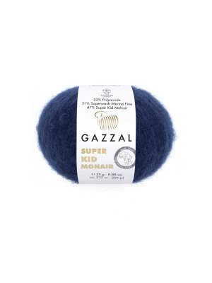 Пряжа Gazzal Super Kid Mohair 64417